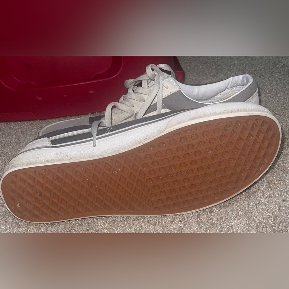 Vans Men’s 12 shoe suede canvas gray Old Skool drizzle - Picture 7 of 9
